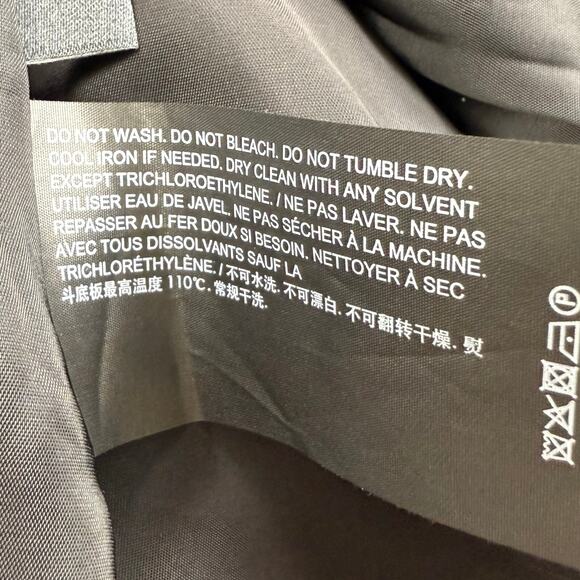 Theory Women's Staple Classic Career Wool Blend Blazer Size 10 Black - Picture 12 of 16